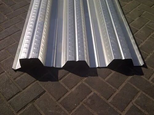 Galvanized Iron Decking Sheet, Color : Grey