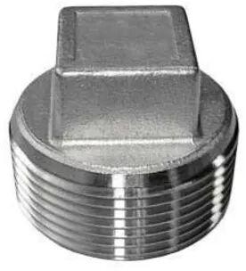 Polished Metal Threaded Square Head Plug, Feature : Corrosion Resistance, High Quality