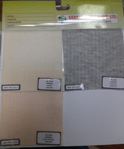 Inflame Brushed Thermal Knits Fabrics, Style : Stripe