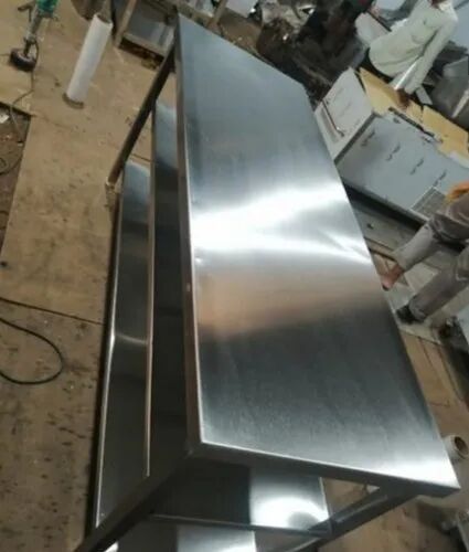 Silver Steel SS Table