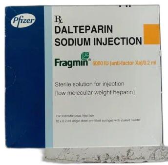 Dalteparin Sodium Injection, Packaging Size : 0.2 Ml