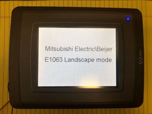 Mitsubishi BEIJER E1063 Touch Screen HMI, For Industrial, Feature : Automatic Brightness Control, Easily Programmable