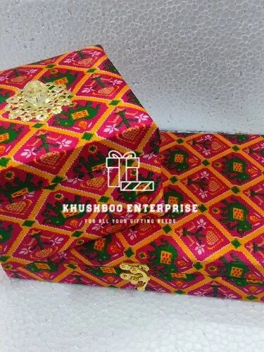 Printed Fabric Box, Shape : Rectangular