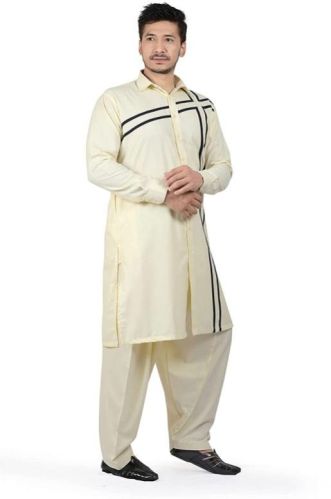 Printed Mens Stylish Pathani Suit, Technics : Machine Made