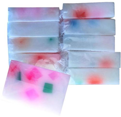 White Solid Square Goat Milk Soap, For Bathing, Packaging Type : Packet