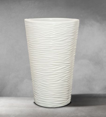 MG 9 Round FRP Planters, For Decoration, Pattern : Plain