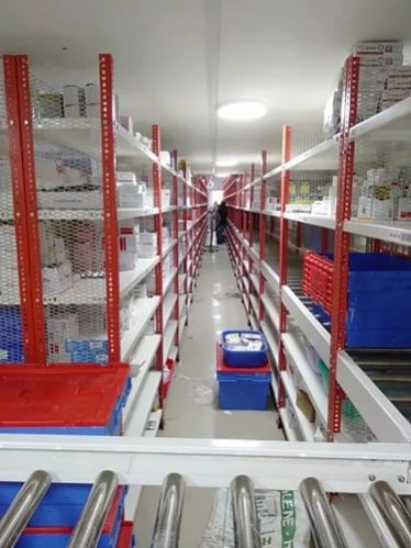 Iron Medium Duty Storage Rack, For Industrial, Size : Standard