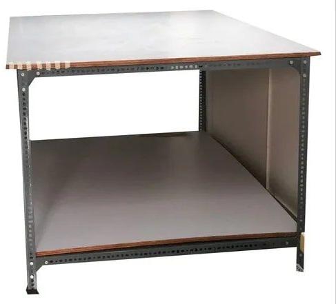 Rectangular Polished Mild Steel Frame Table, For School/ Office, Size : Standard