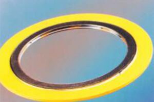 Round Polished Rubber CG Spiral Wound Gaskets, For Industrial, Size : Standard