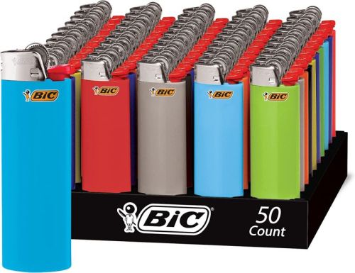 Bic Lighter Maxi 50piece Per Box, Length : 5m