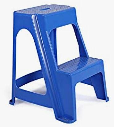 Cello Plastic Stair Stool, For Home, Office, Restaurants, Shop, Pattern : Plain