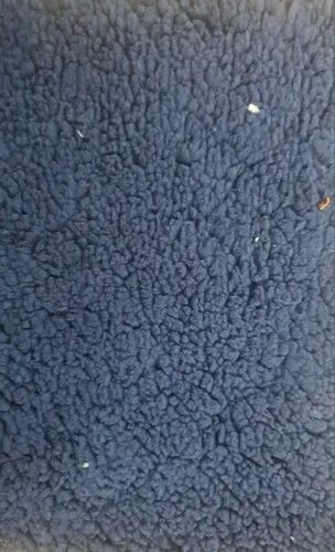 Plain Polyester Sherpa Fabric, Length : 35 Meter