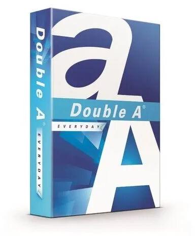 Wood Pulp Double A Copier Paper, For Stationery, Size : A4