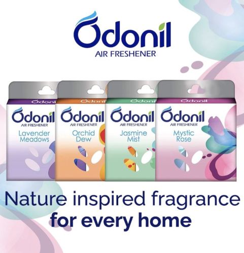 White Dabur Manual Odonil Air Fresheners, For Bathroom, Size : Multisizes