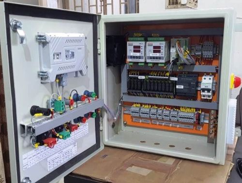 Black Automatic 110V Electric 10000-15000kg Automation Panel, For Industrial Use
