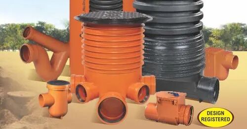 Plastic Inspection Chamber, Color : Orange