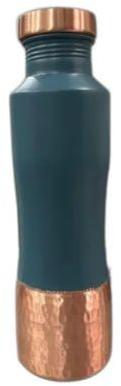 Half Hammered Copper Bottle, For Water Storage, Capacity : 1L