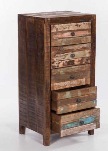 Acta Wooden Chest ( 5 Drawer), For Home, Color : Brown