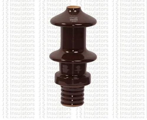 Brown Porcelain Electrical Transformer Bushing