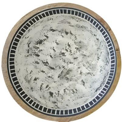 Multicolor Wooden Hand Painted Multi Colour Coaster