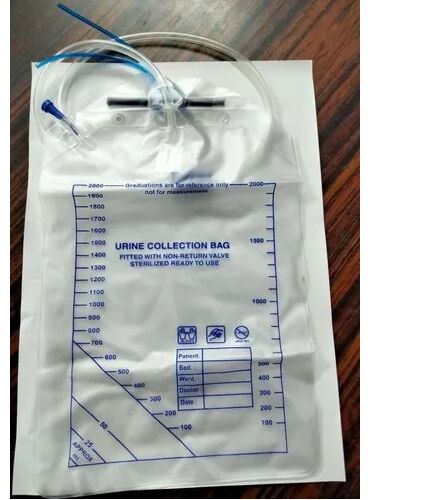 PVC Urine Bag,urine Bag, Size : 2000ml