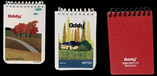 Oddy Spiral Note Book