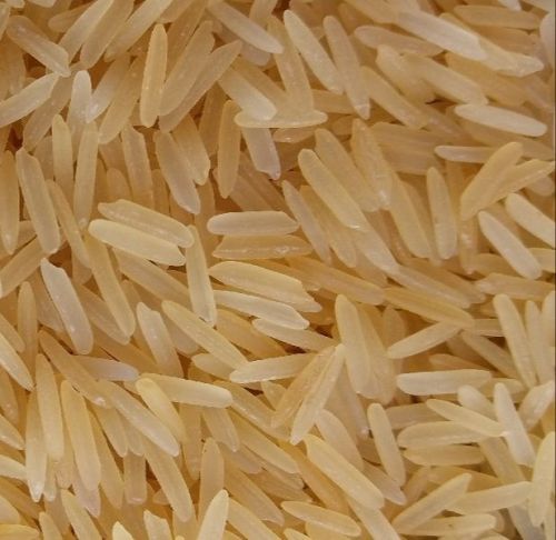 Sharbati Golden Sella Basmati Rice, For Cooking, Food, Human Consumption, Certification : FSSAI Certified