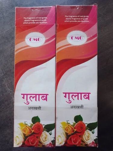 Bamboo Rose Agarbatti Stick, Packaging Type : Boxes