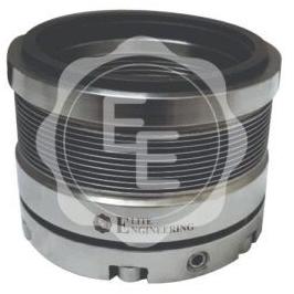 Elite Round Automatic Coated Stainless Steel Metal Bellow Mechanical Seal, For Industrial