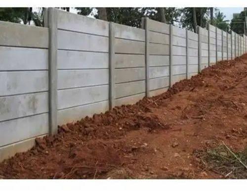 Rachit Enterprise Cement Polished Precast Compound Wall, For Boundaries, Feature : Durable, High Strength