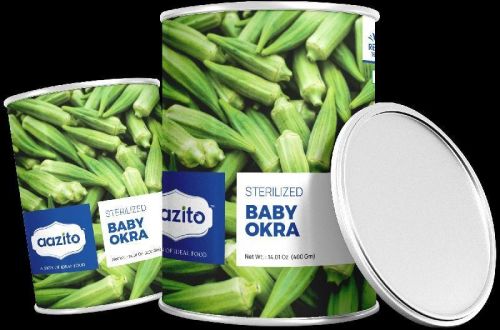 Sterilized Natural Canned Baby Okra, For Cooking, Certification : FDA Certified, FSSAI Certified