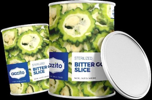 Sterilized Natural Canned Bitter Gourd Slice, For Cooking, Certification : FDA Certified, FSSAI Certified