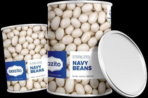 AAZITO Natural Canned Navy Beans, For Cooking, Feature : Non Harmful