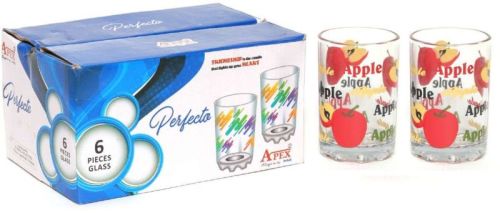 Apex Max 08 Perfecto Drinking Glass, Size : Standard
