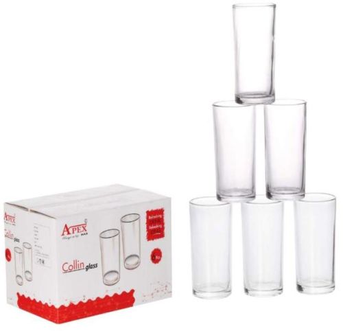 Apex Max Collin Drinking Glass, Size : Standard