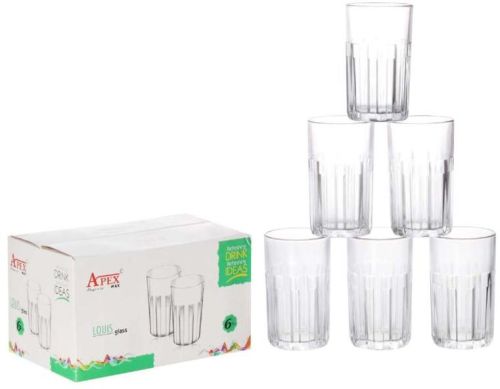 Apex Max Louis Drinking Glass, Size : Standard