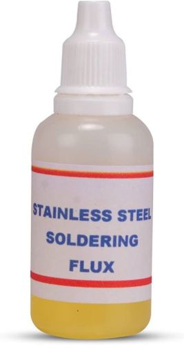 Yellow Stainless Steel Soldering Flux, For Industrial Use, Form : Liquid