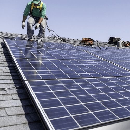 Solar panel installation services