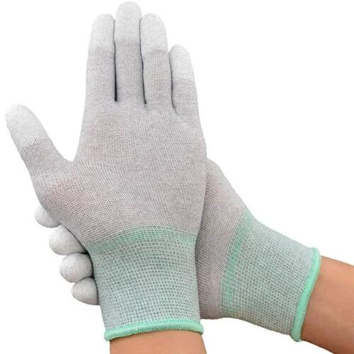 Plain ESD Glove, Size : Medium