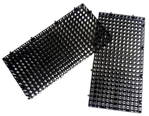 Rectangular HDPE Black Drainage Cell, Load Capacity : 80 Ton Compressive Strength
