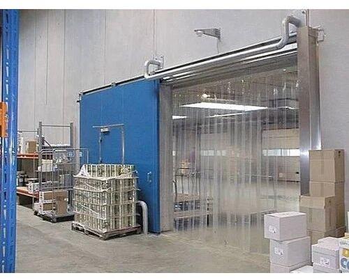 Himstrip Cold Storage PVC Curtains, For Freezer, Pattern : Plain