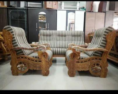 Carved Sheesham Wood Sofa Set, Feature : Stylish, High Strength, Attractive Designs