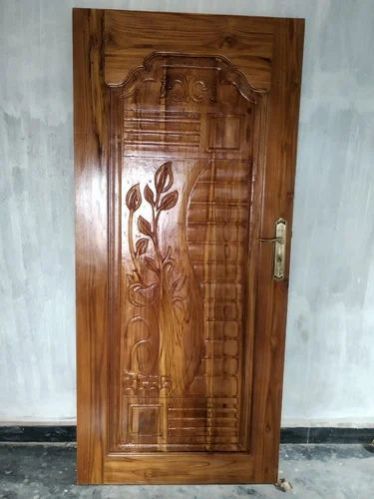 Teak Wood Carved Main Door, For Home