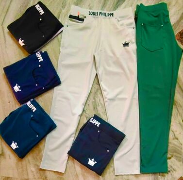 Lycra Party Wear Trousers, Color : Multicolor