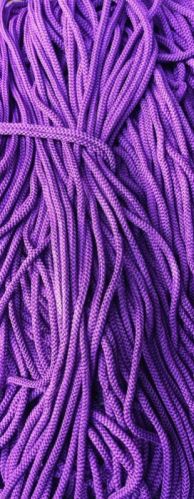 No. 12 Purple Polyester Dori, For Textile Industy, Technics : Machine Made