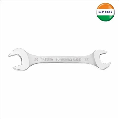 Chrome Vanadium Steel Double Open End Spanner, For Fittings, Specialities : High Quality, Corrosion Resistance