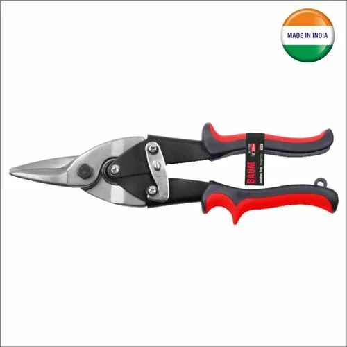 Baum Chrome Vanadium Steel Straight Cut Aviation Snip, For Industrial, Packaging Type : Box
