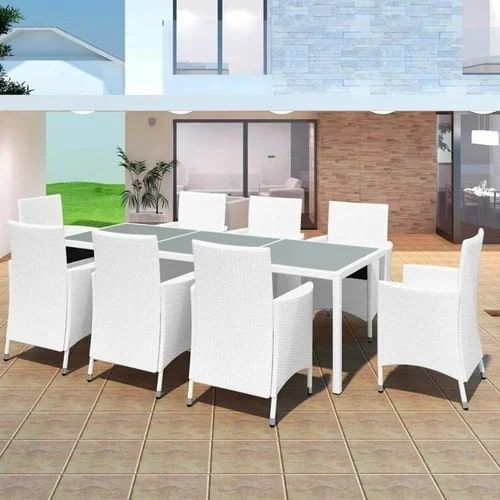 8 Seater Outdoor Dining Set, Feature : Washable Cushions