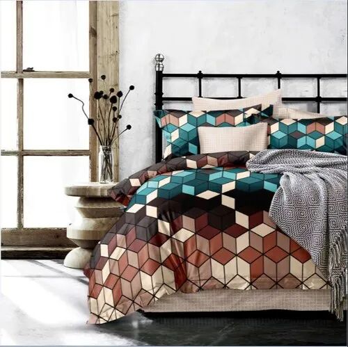 Cotton Fancy Double Bed Sheet