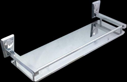 Snanware Polished Stainless Steel Bathroom Shelf, Mount Type : Wall Mounted